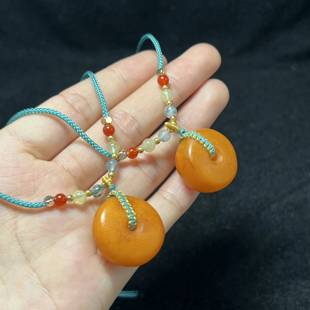 G13琥珀蜜蜡吊坠（多样性发其一）