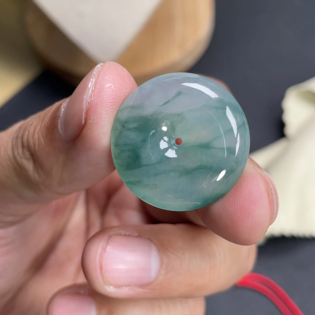 翡翠未镶嵌颈饰26.5+6.4