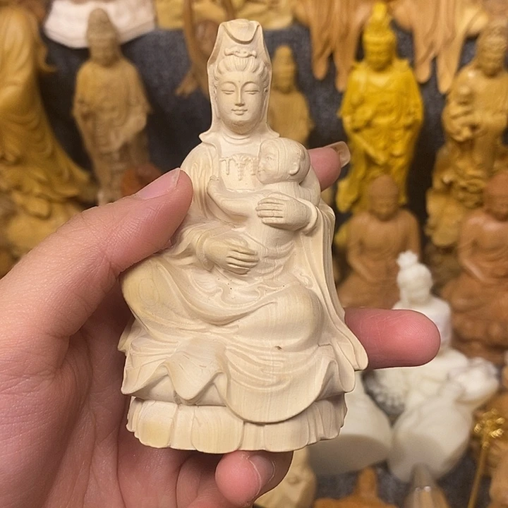 黄杨木黄杨木瑕疵观音