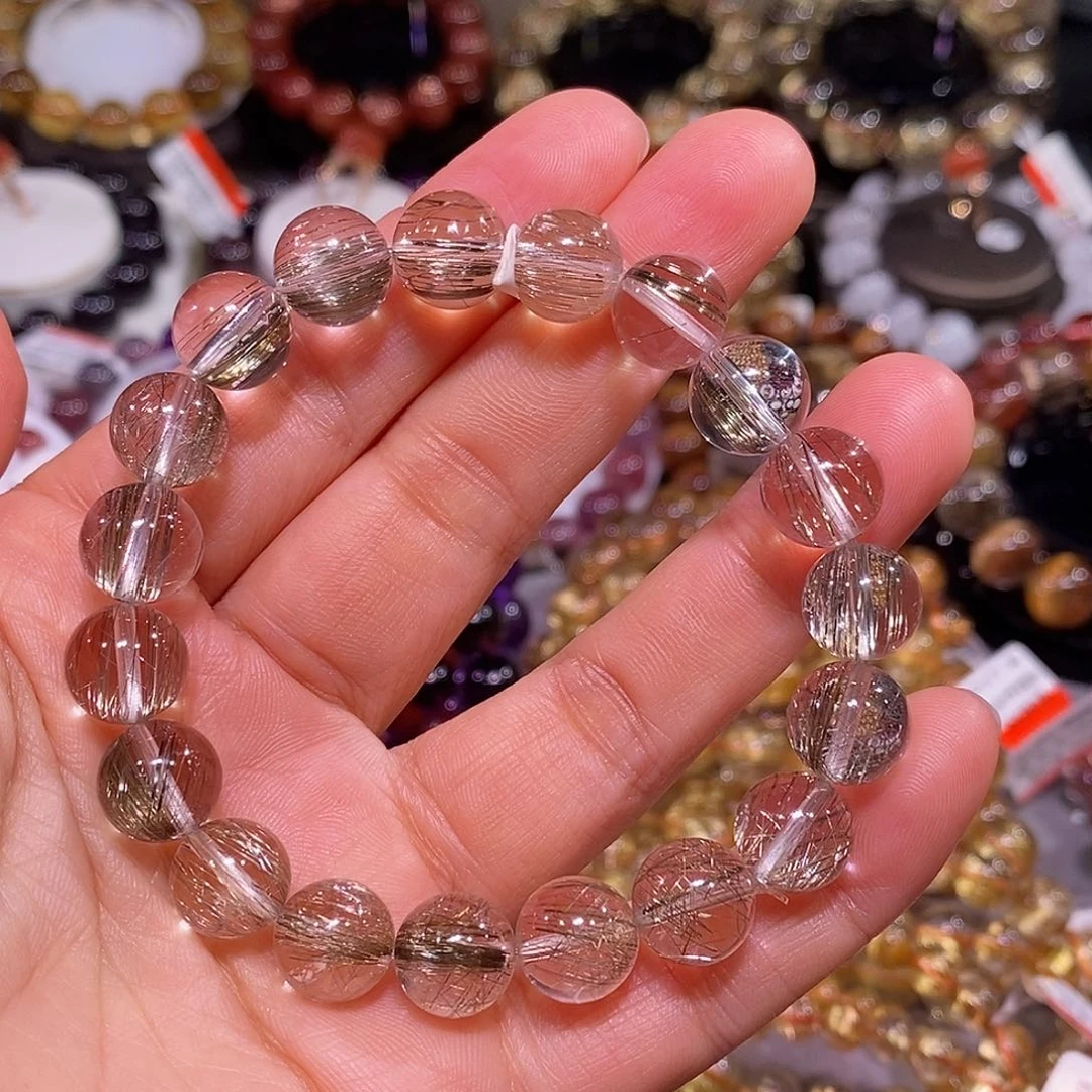 未镶嵌手链水晶银发晶10.8