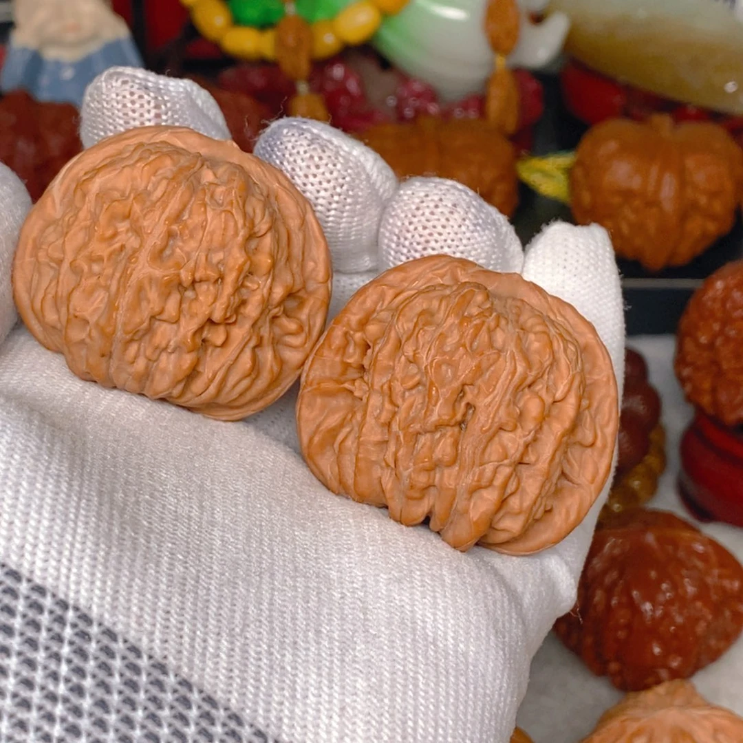 高***医吊坠文玩核桃四座楼