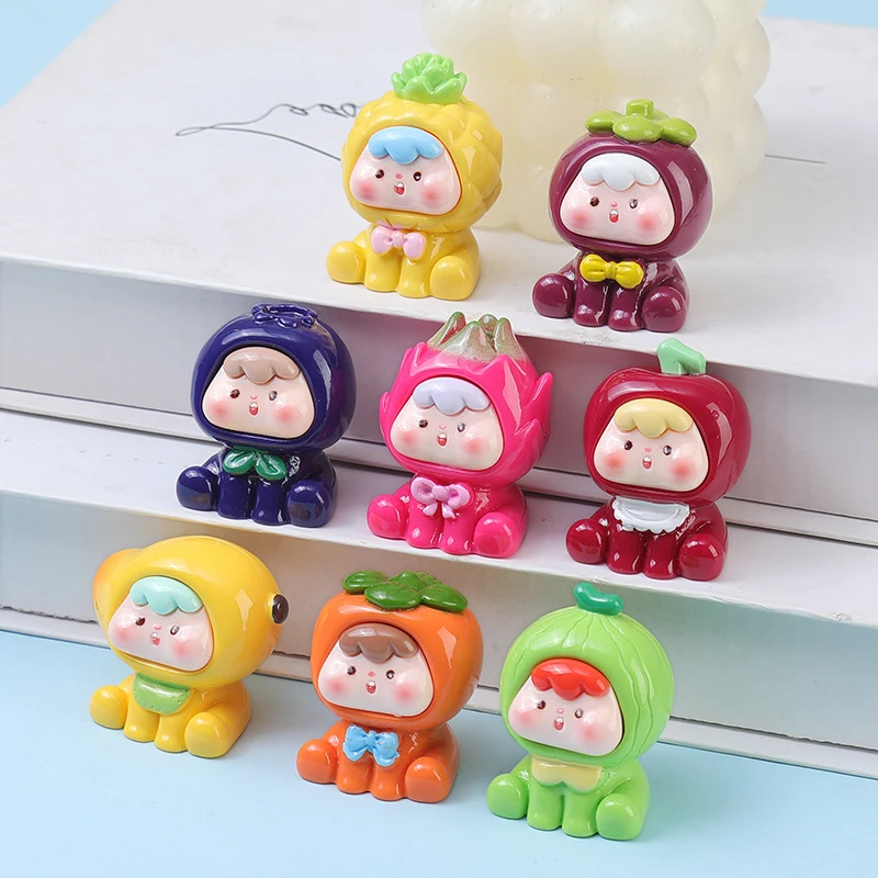 【九宫格】可爱立体四代水果崽崽  diy玩具