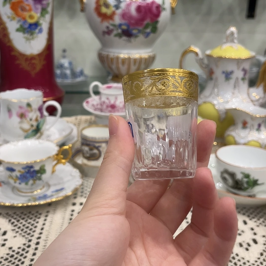 摆件圣路易威士忌杯