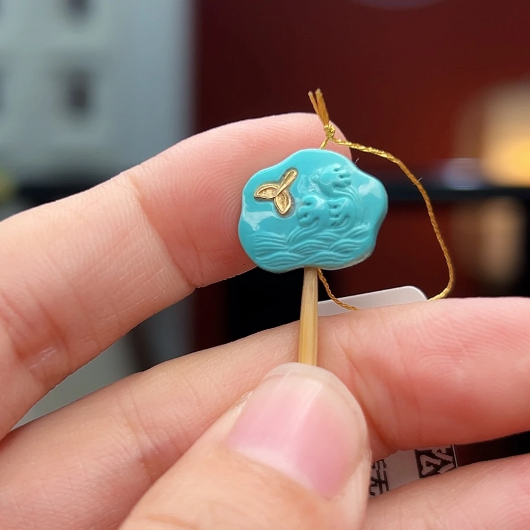 绿松石未镶嵌珠宝奇石