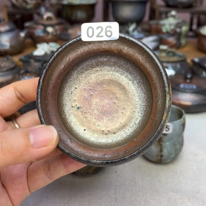 壶裸柴烧陶瓷茶具