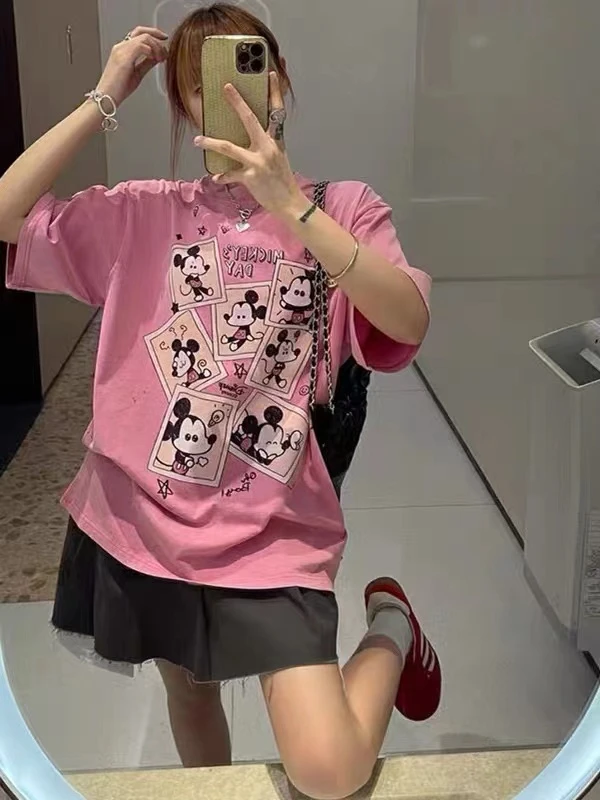 照片米奇短袖T恤