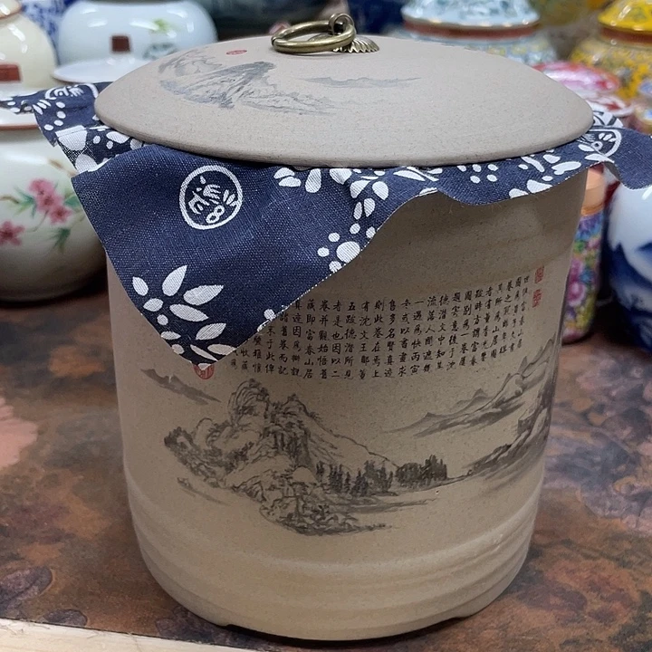 陶瓷罐茶叶罐密封罐储物罐