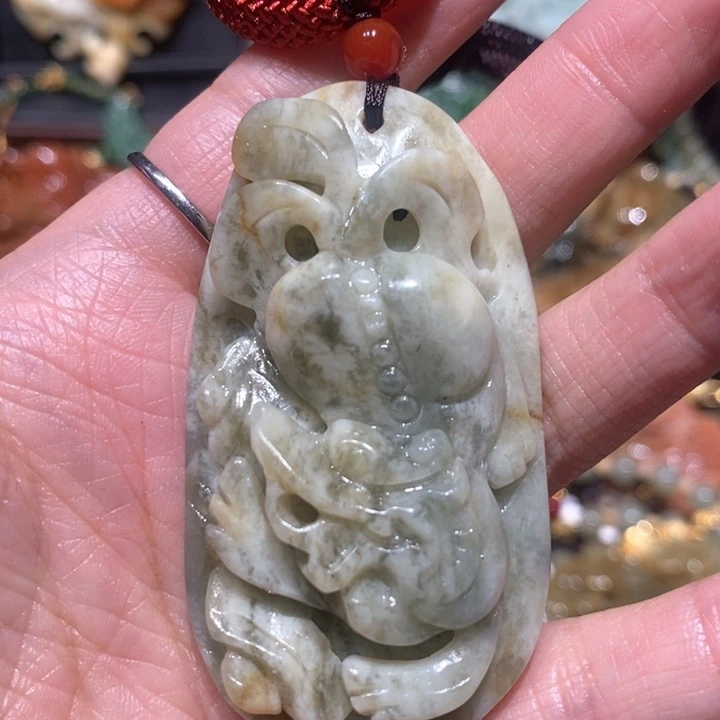 岫玉毛衣链未镶嵌