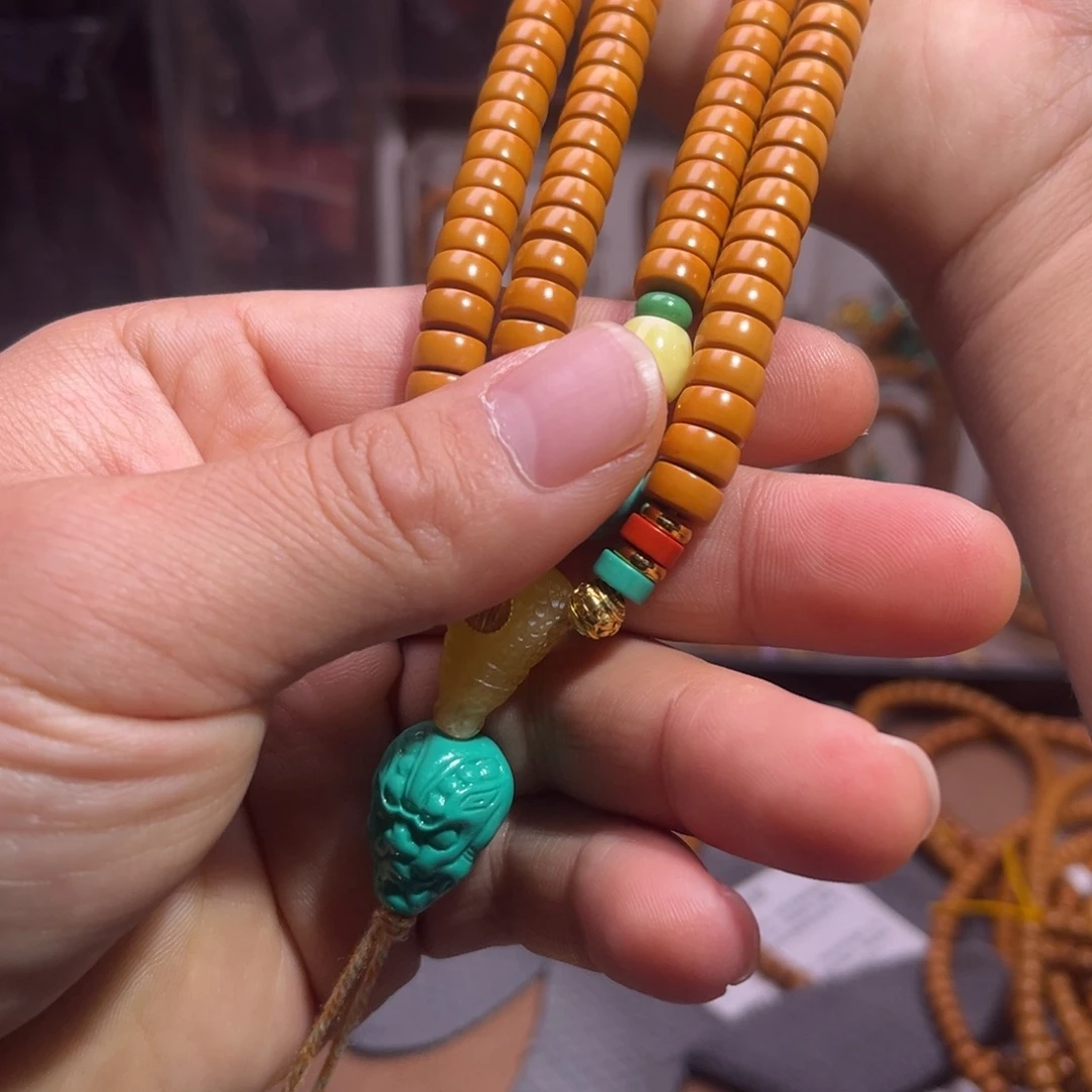 橄榄核手串/手链核尖@@8.0满配脖挂33