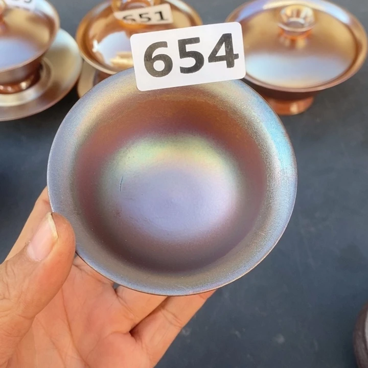 军***敌柴烧茶具陶瓷杯子