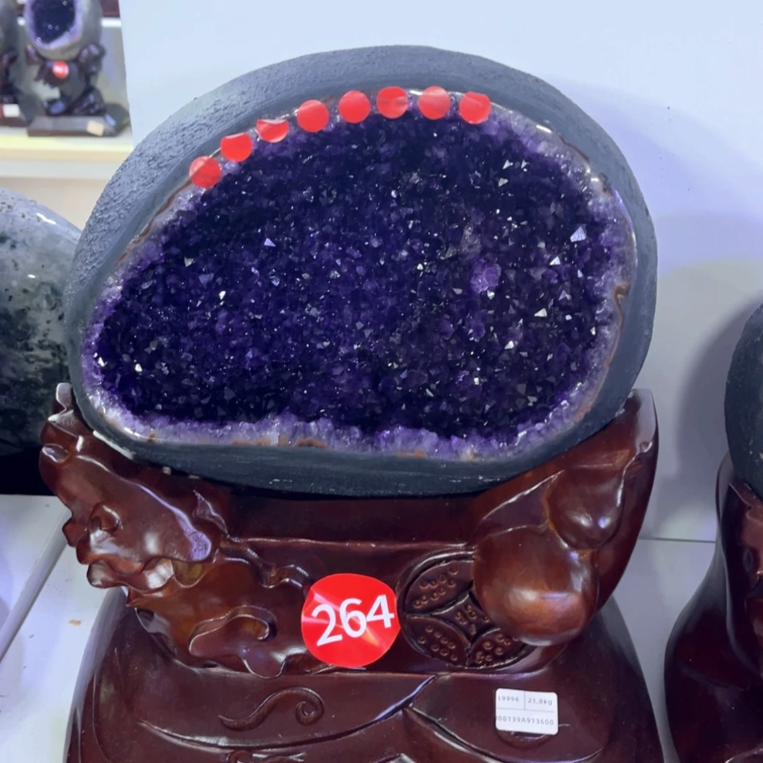 未镶嵌大型摆件（非配饰）紫晶