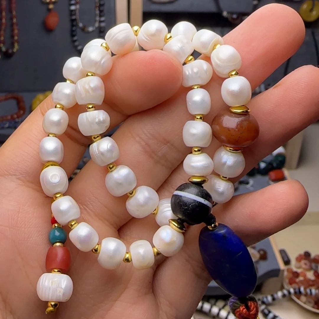 未镶嵌手镯淡水珍珠