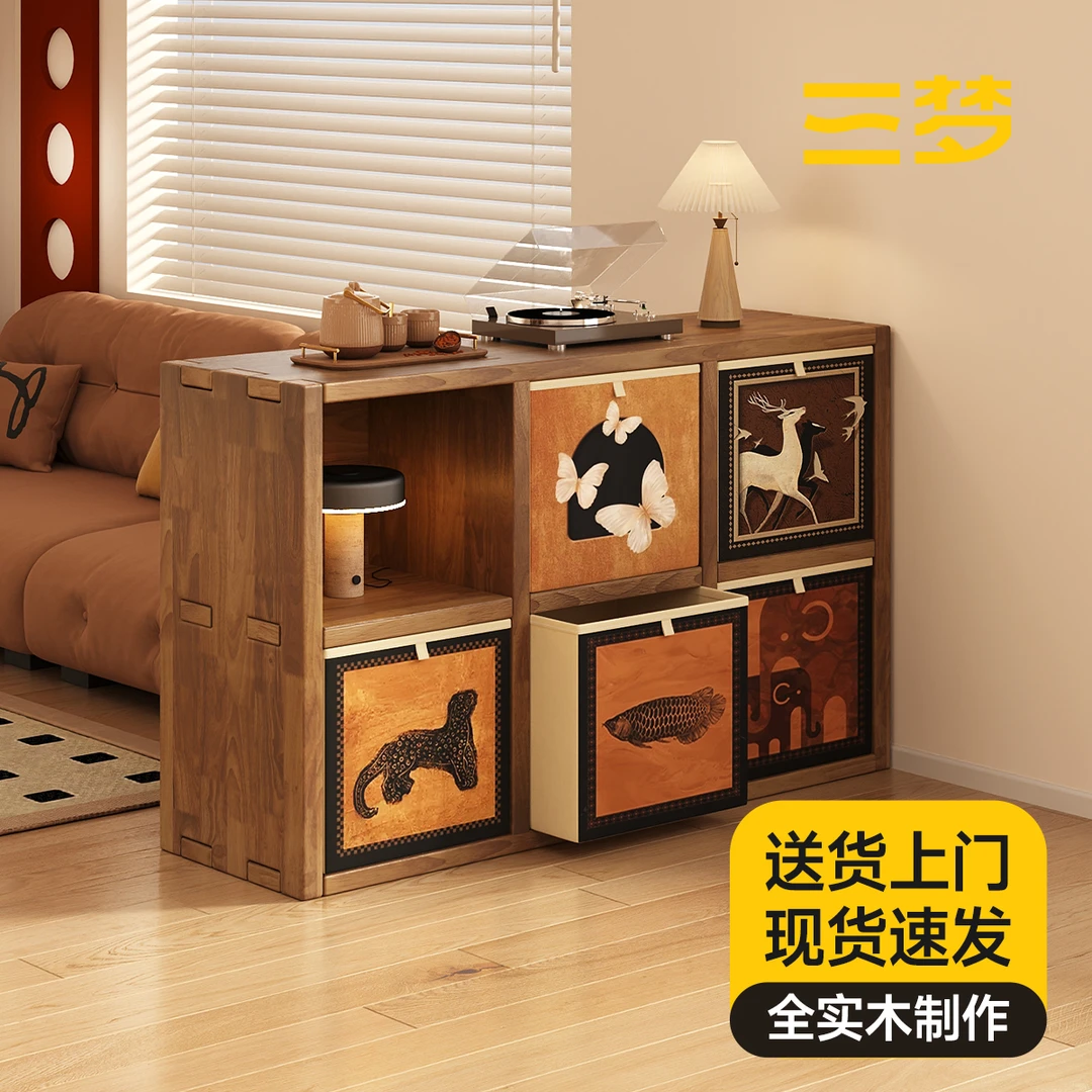 书架多层放书置物架书柜收纳柜储物柜客厅一体靠墙防尘家用置物柜