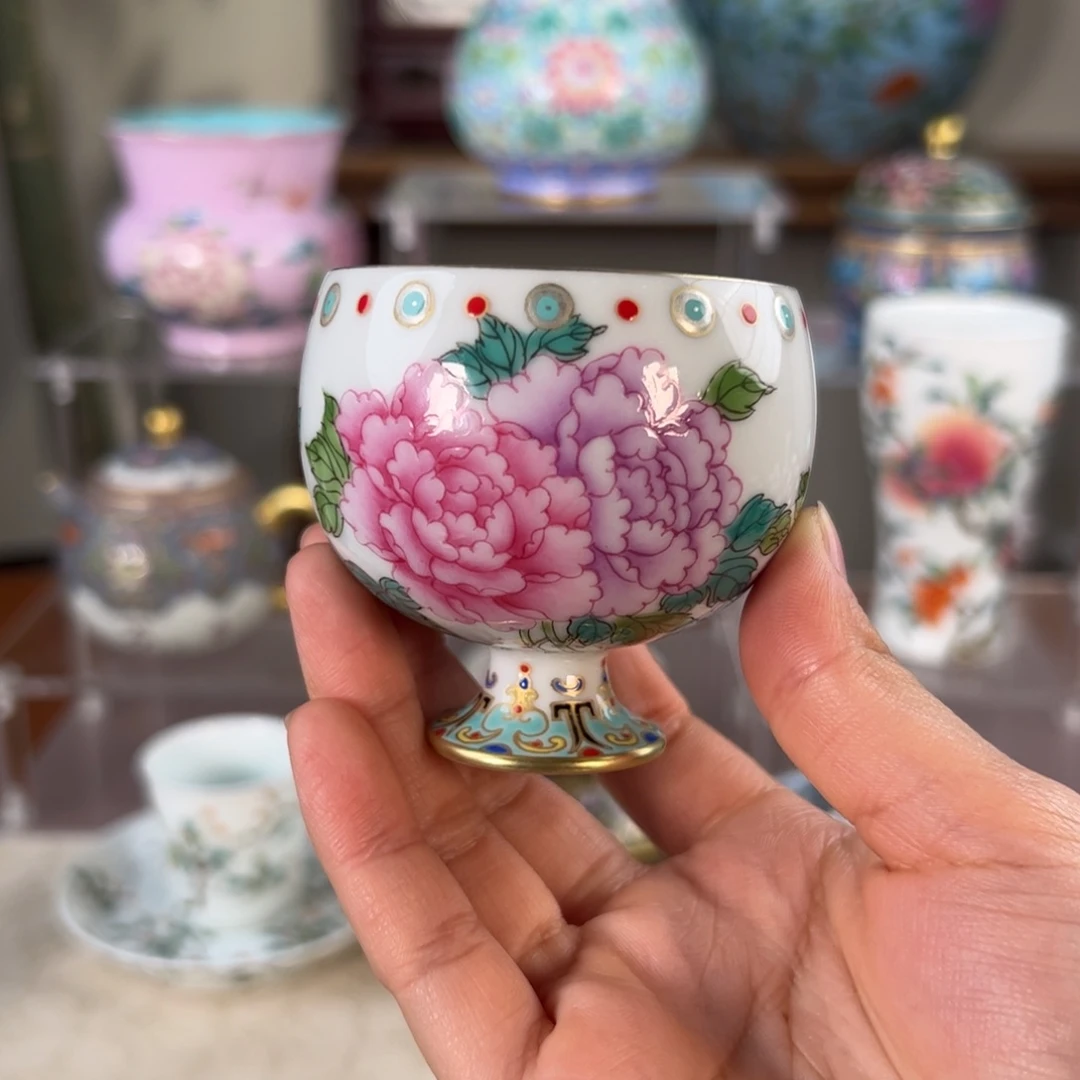 纯手工手绘 高端茶器