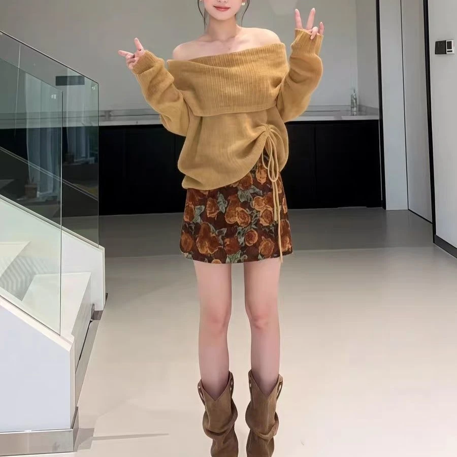 （直播间过款专用链接）秋冬新款气质毛衣显瘦百搭时尚韩版加厚上衣