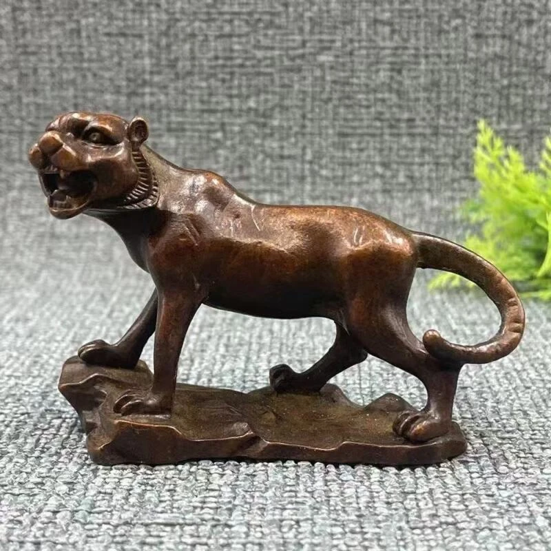 精工铜摆件荣宝斋虎