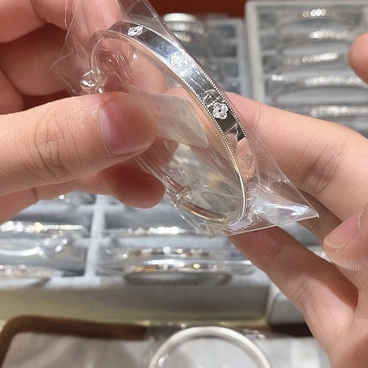 足银足银手镯足银手镯