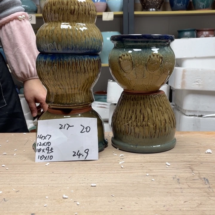 紫砂花盆多肉花盆微瑕20