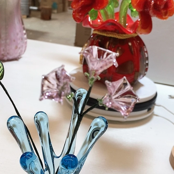 水晶花高22厘米宽3厘米