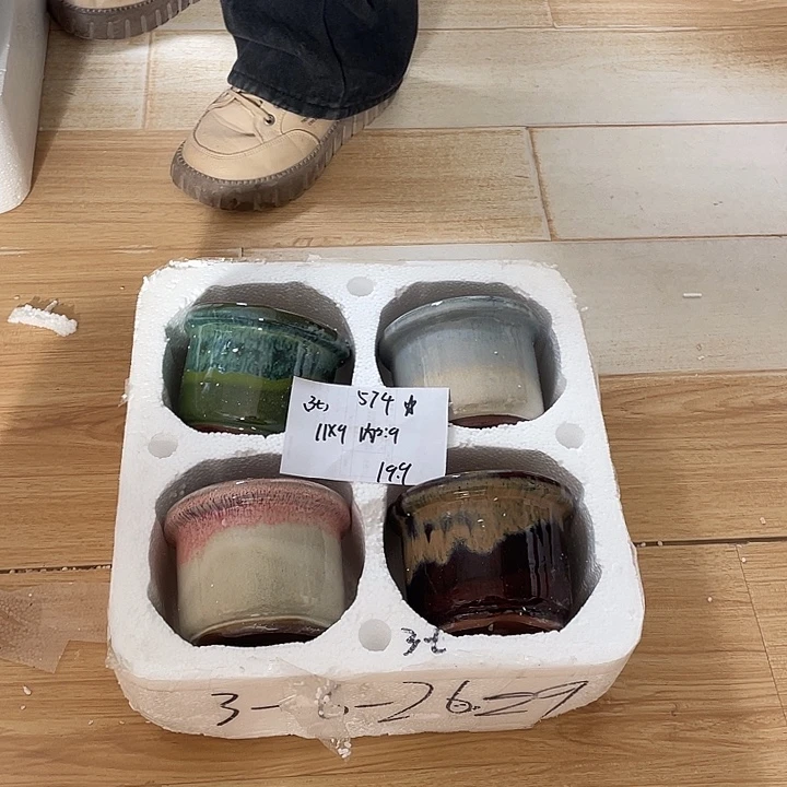 粗陶多肉花盆微瑕574