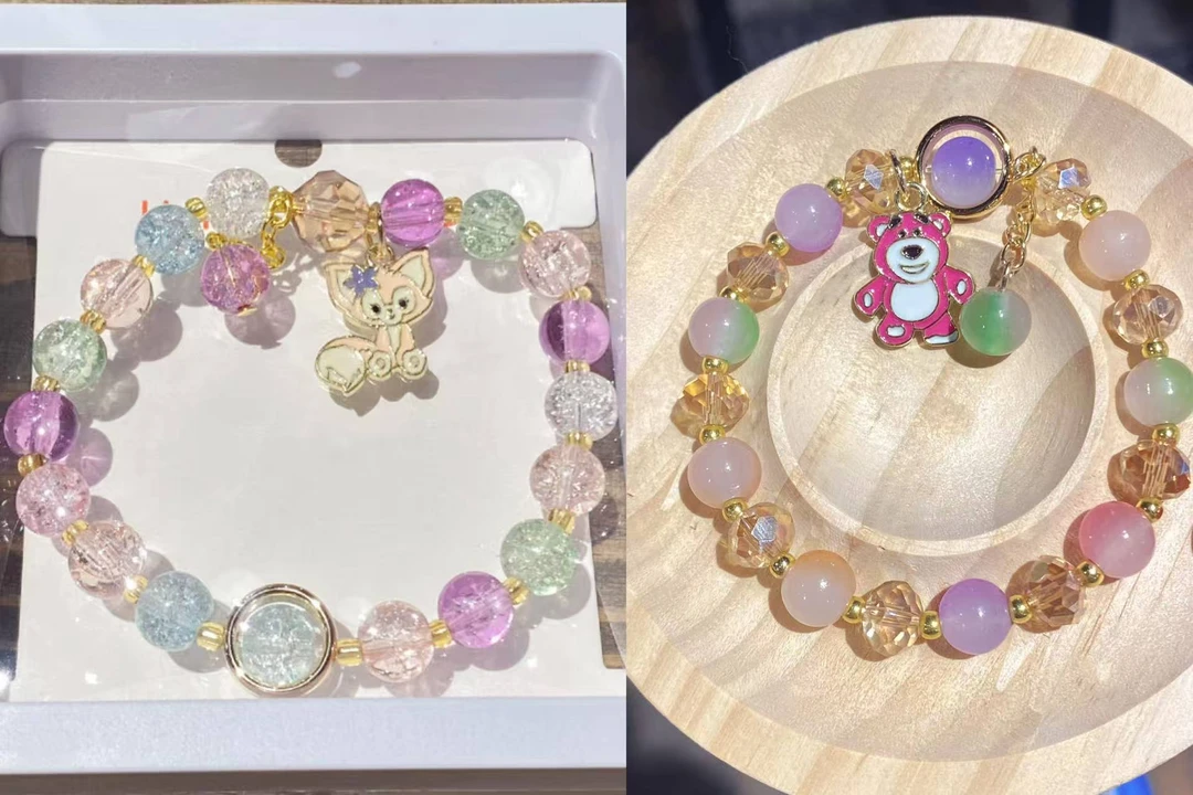 民族风拼色男女通用卡其色首饰甜美串珠时尚素款