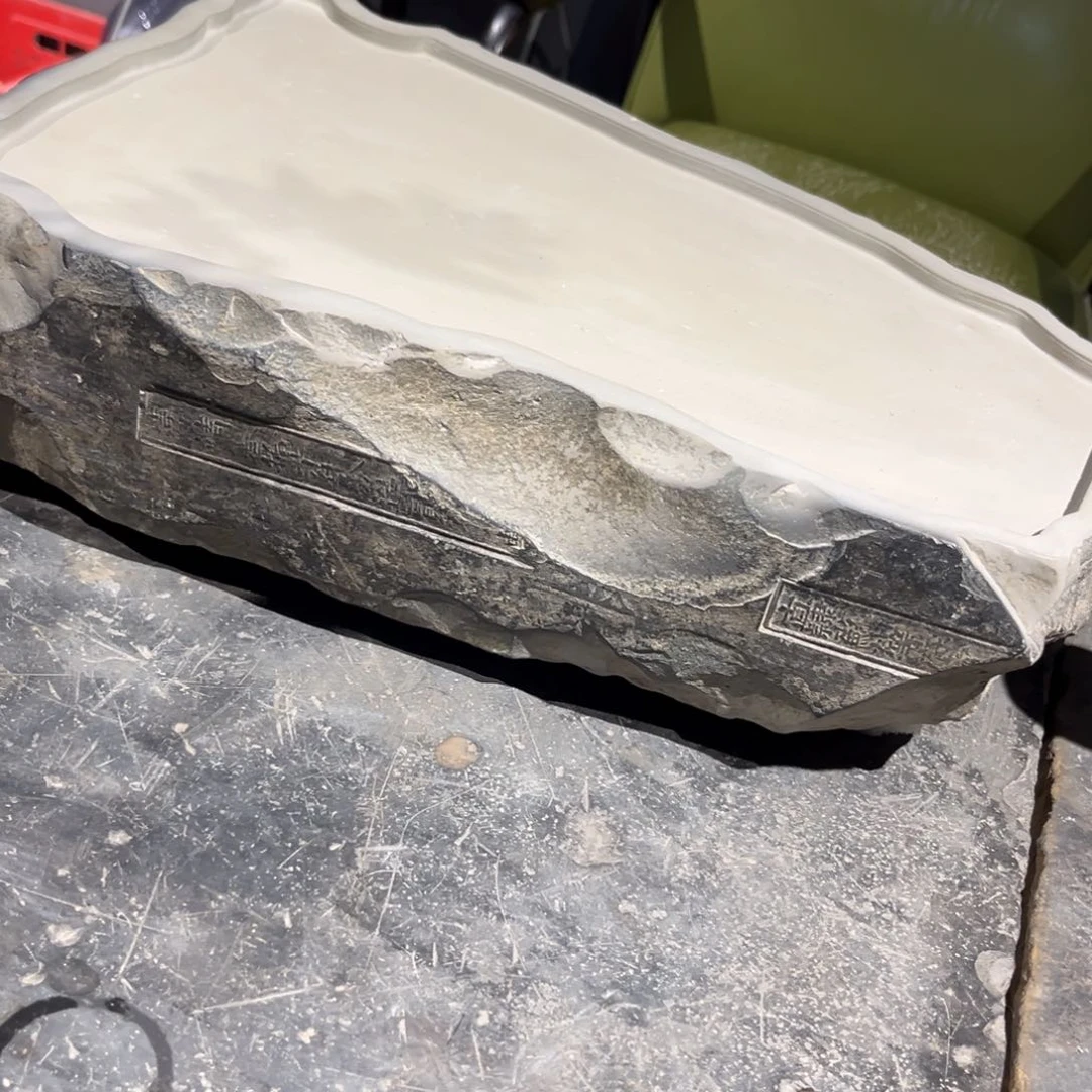 砖雕爱****年金砖吸水茶台