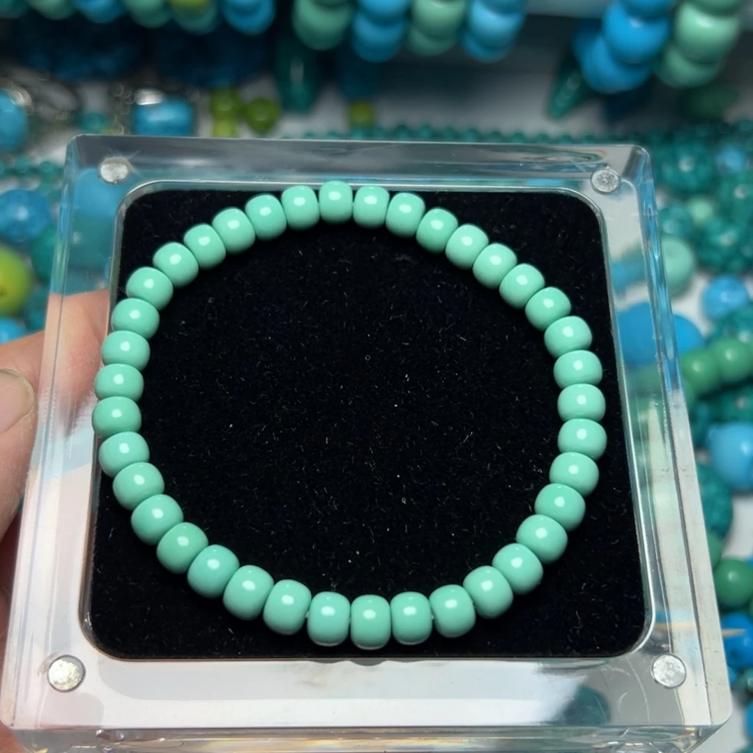 卡6+绿色老型手串手链