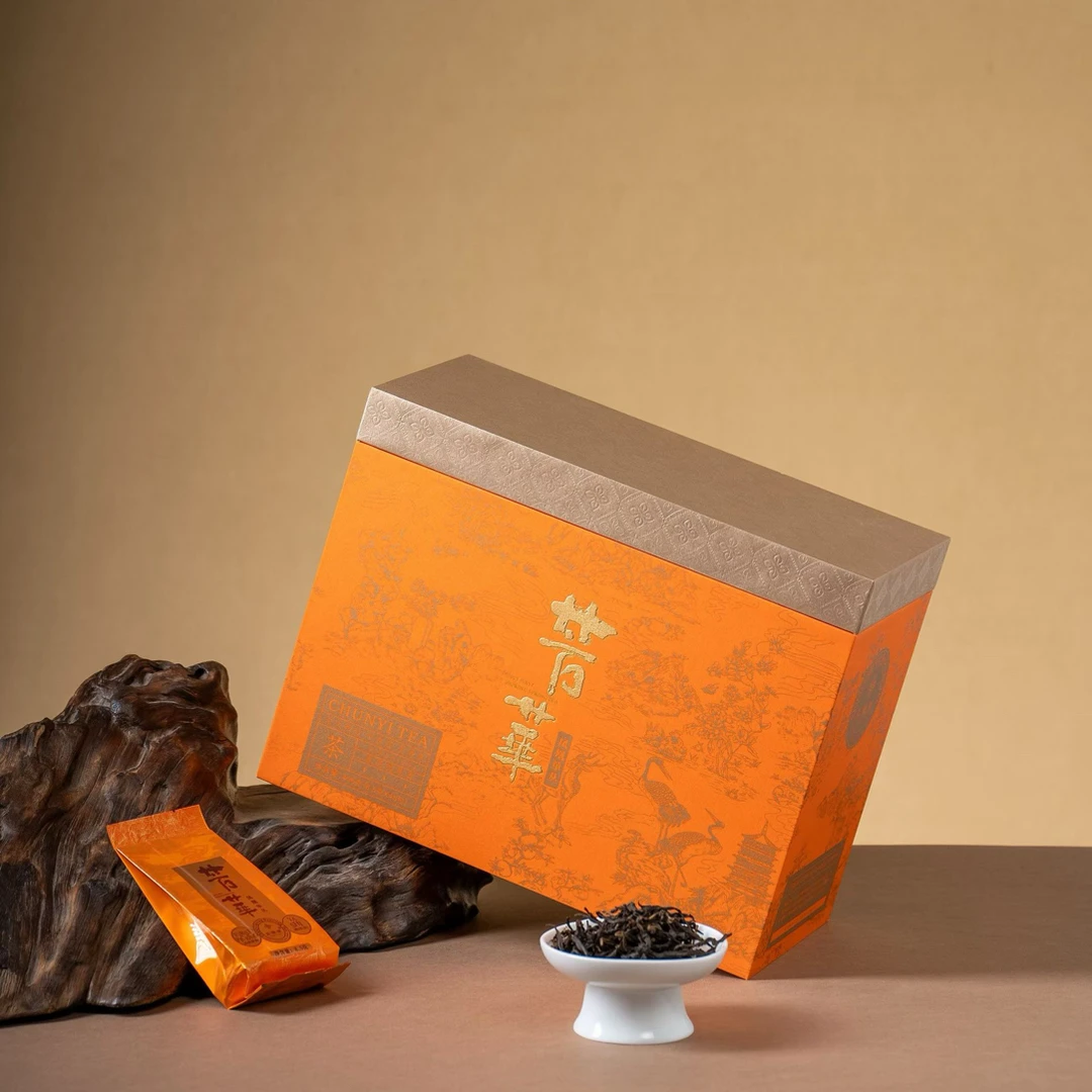 春颐牌芳华鸭屎香清香潮州特产凤凰单丛乌龙茶礼盒装408克小泡袋