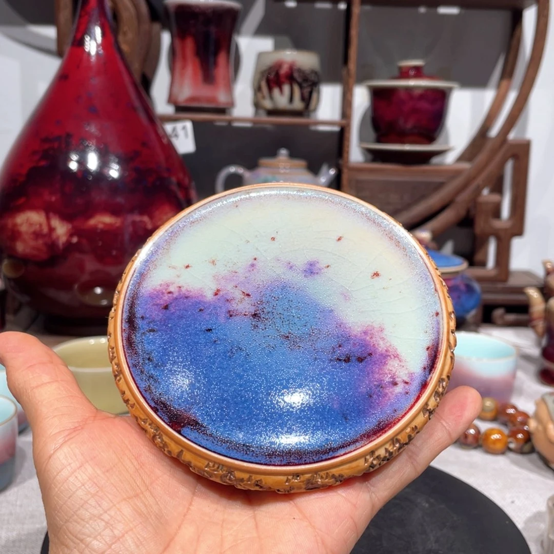 中国虎*神垕钧瓷茶器