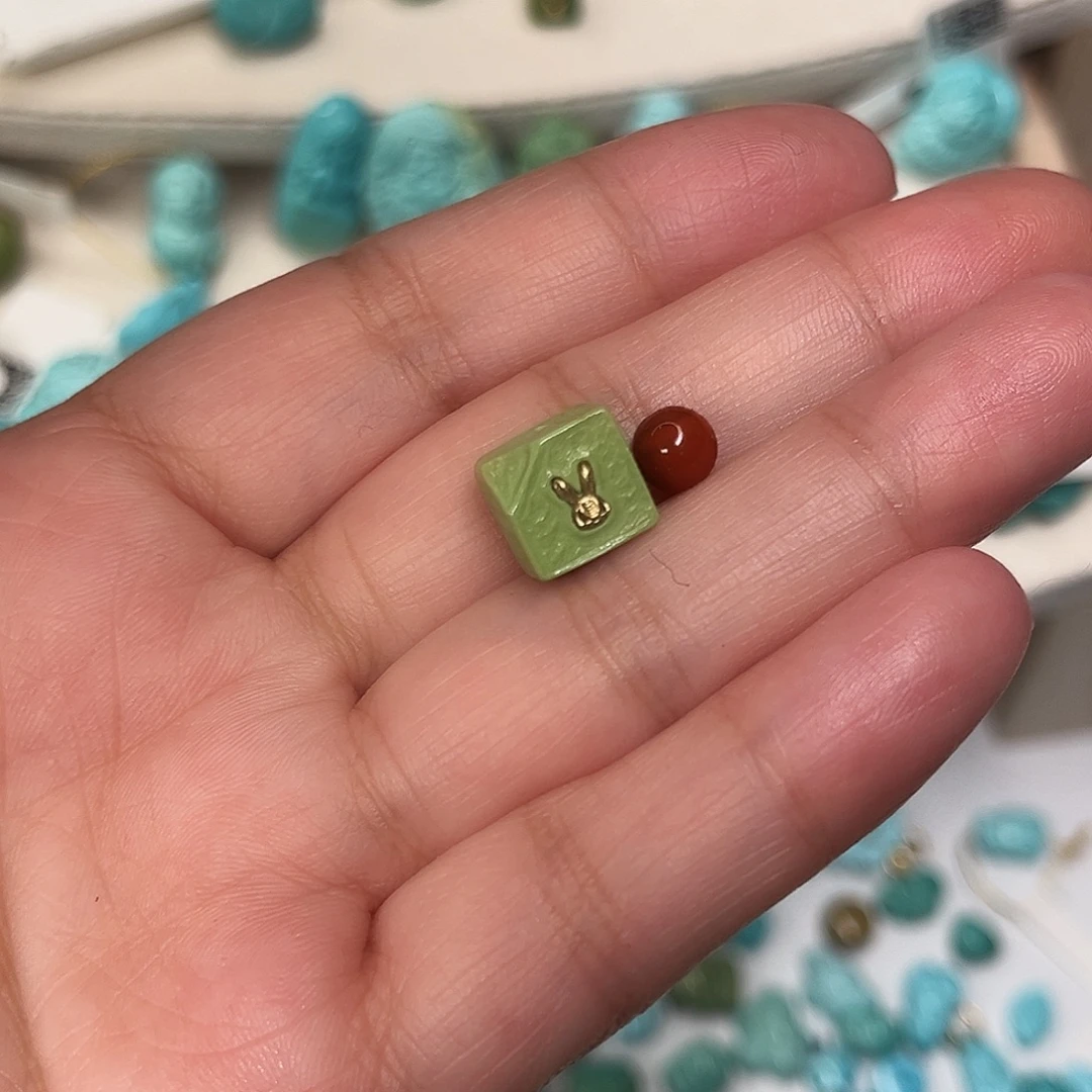 7***.绿松石未镶嵌珠宝半成品