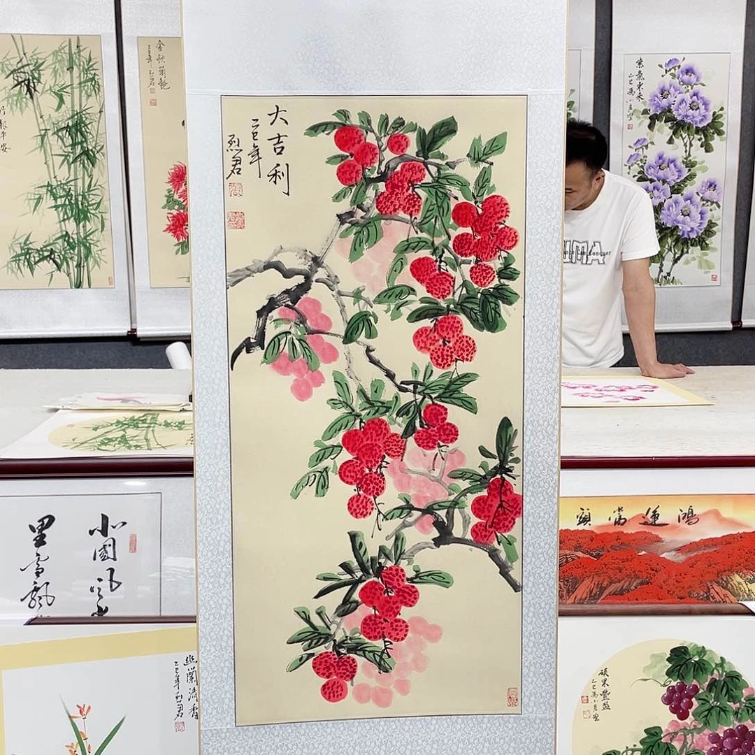 国画手绘作品手绘作品