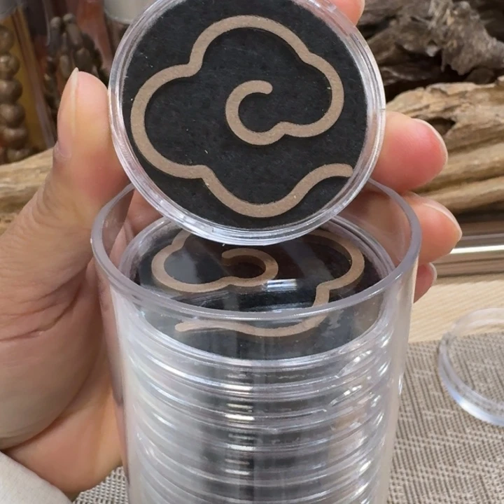 香榧木薰香虫漏祥云香15片装