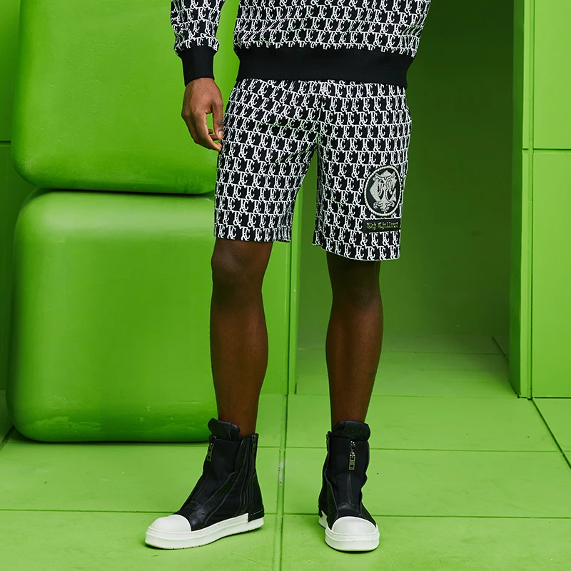 TCH服饰店播-潮牌短裤夏新款百搭运动时尚男女宽松裤子T69A216029