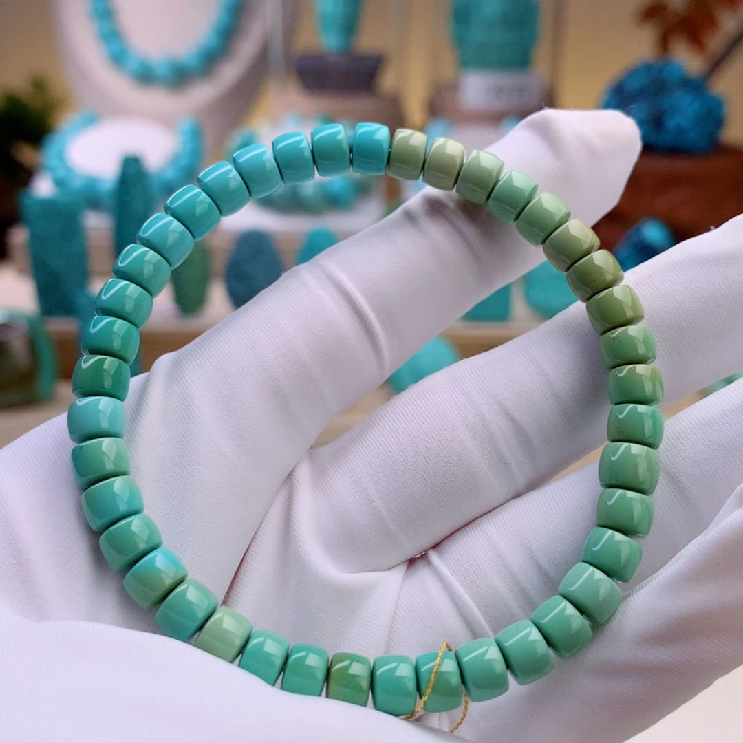 绿松石未镶嵌挂件