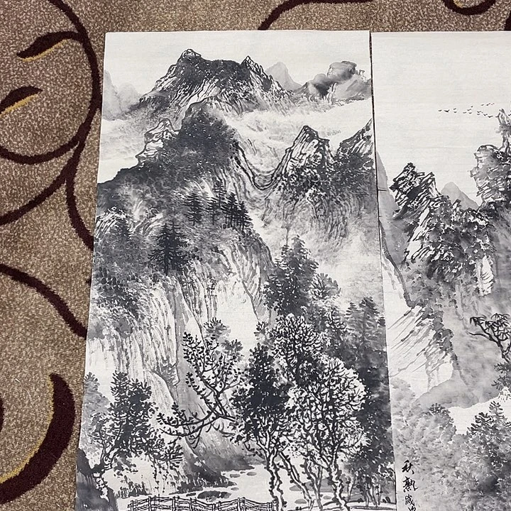 国画吴林老师作品666