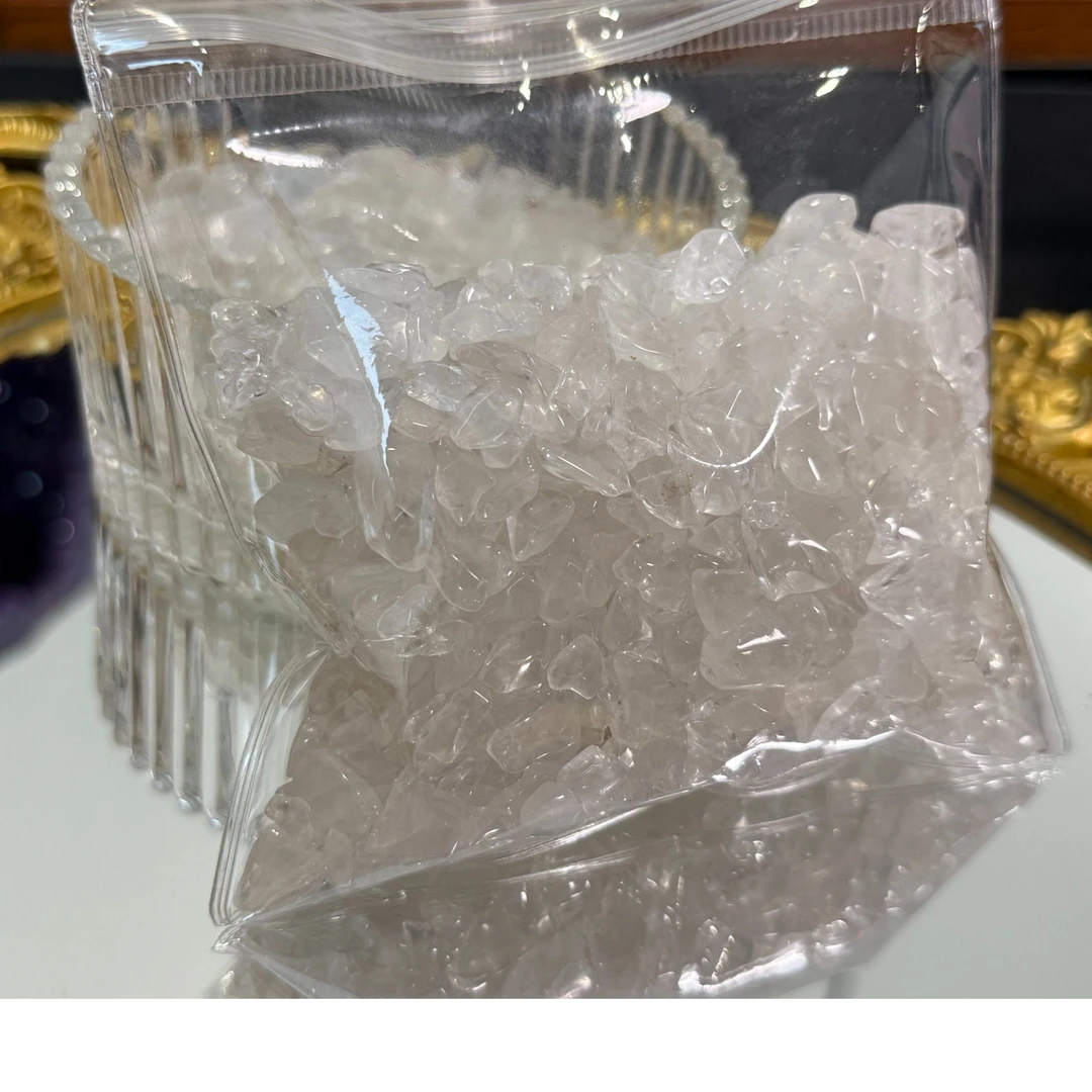 天然水晶消磁石净化手串原石新粉专属福利礼包