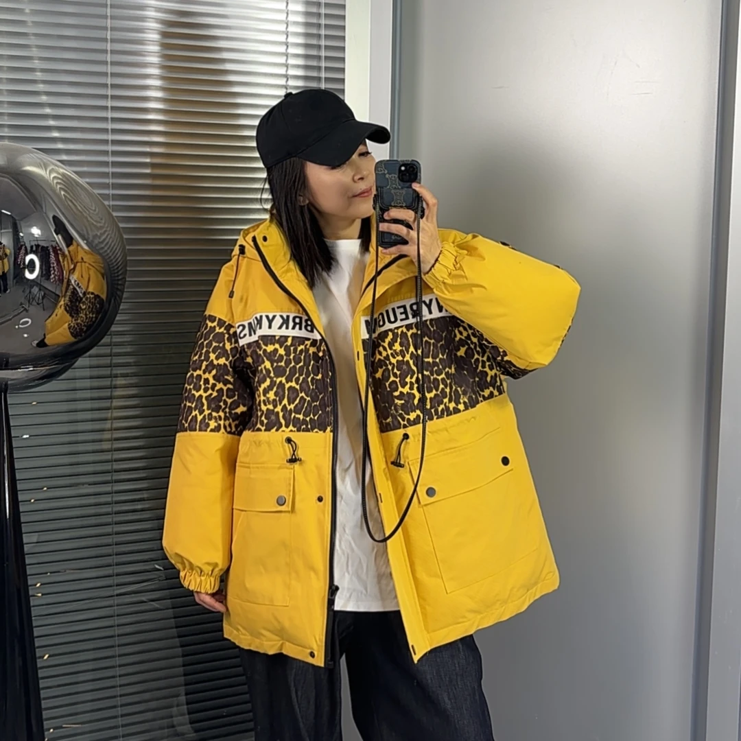 2025新款【孤品捡漏】加肥加大加厚收腰宽松休闲时尚冬季欧货外套