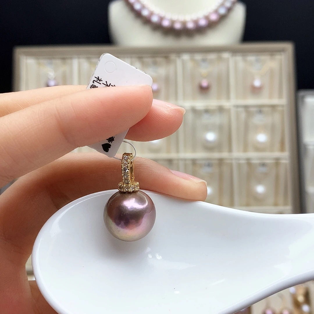 颈饰合金淡水珍珠