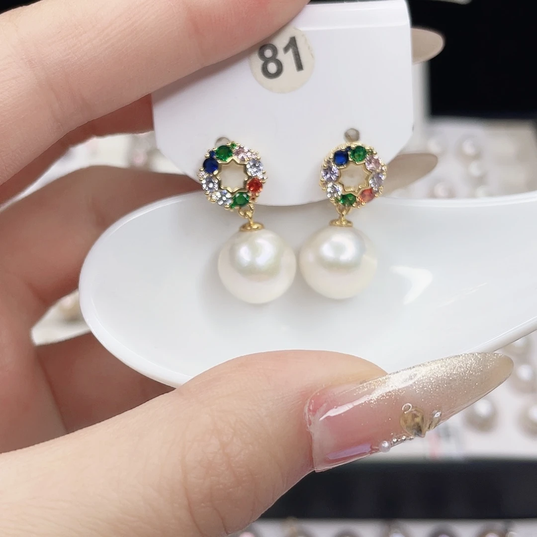 合金淡水珍珠吊坠(赠链)