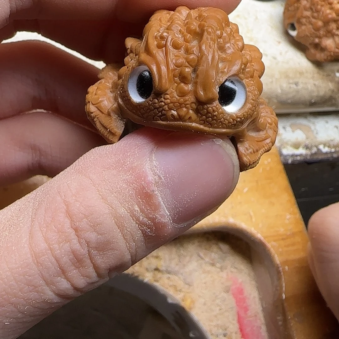 核桃手串/手链开播福利核桃金蟾戒指尺寸可调