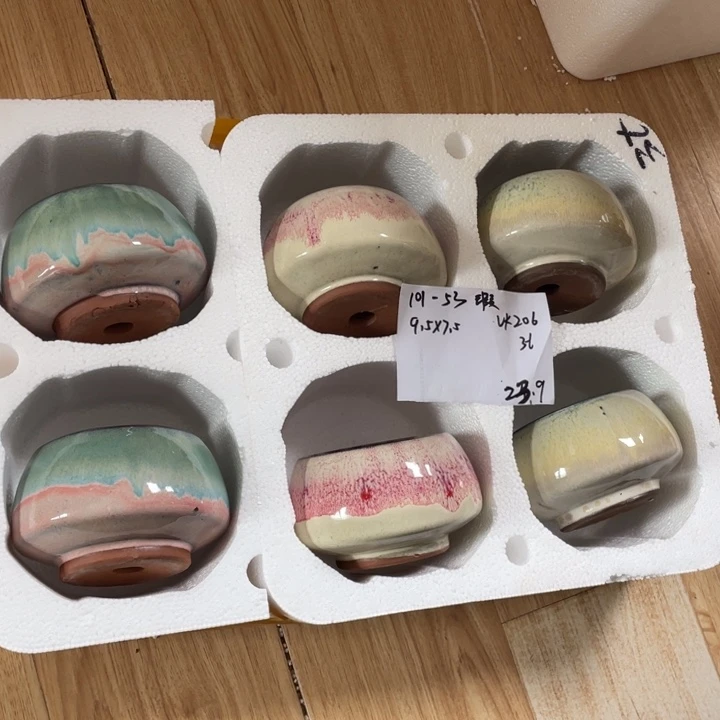 粗陶多肉花盆微瑕53