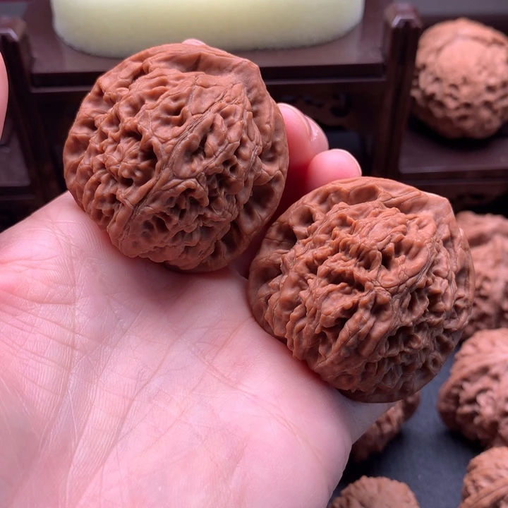 吊坠文玩核桃口*糖全品水龙纹