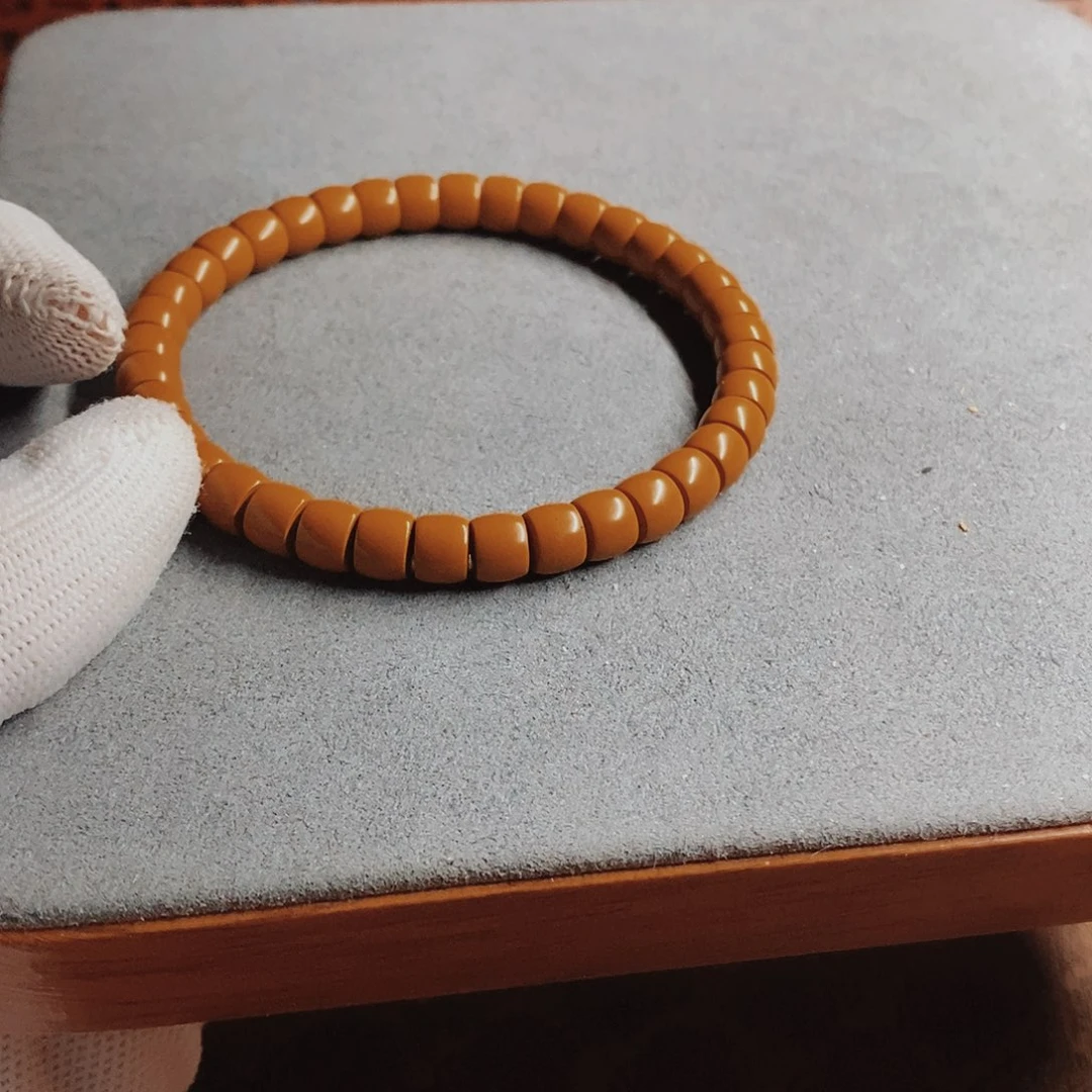 橄榄核手串/手链7.0核尖单圈全