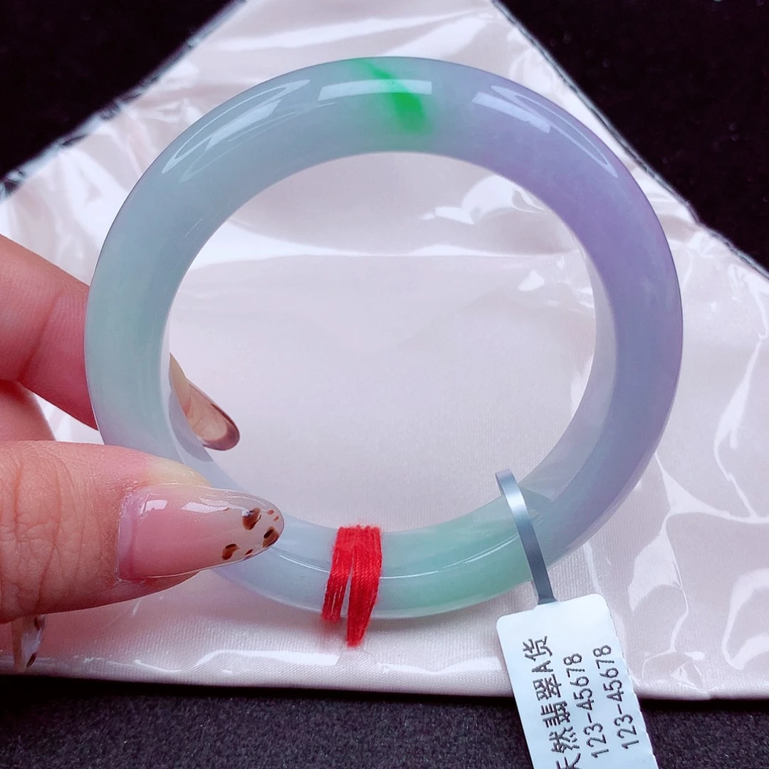 翡翠未镶嵌手镯天然缅甸翡翠A货玉手镯