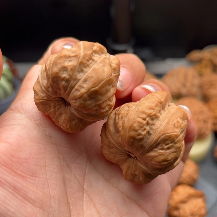文玩核桃把件玉蝉