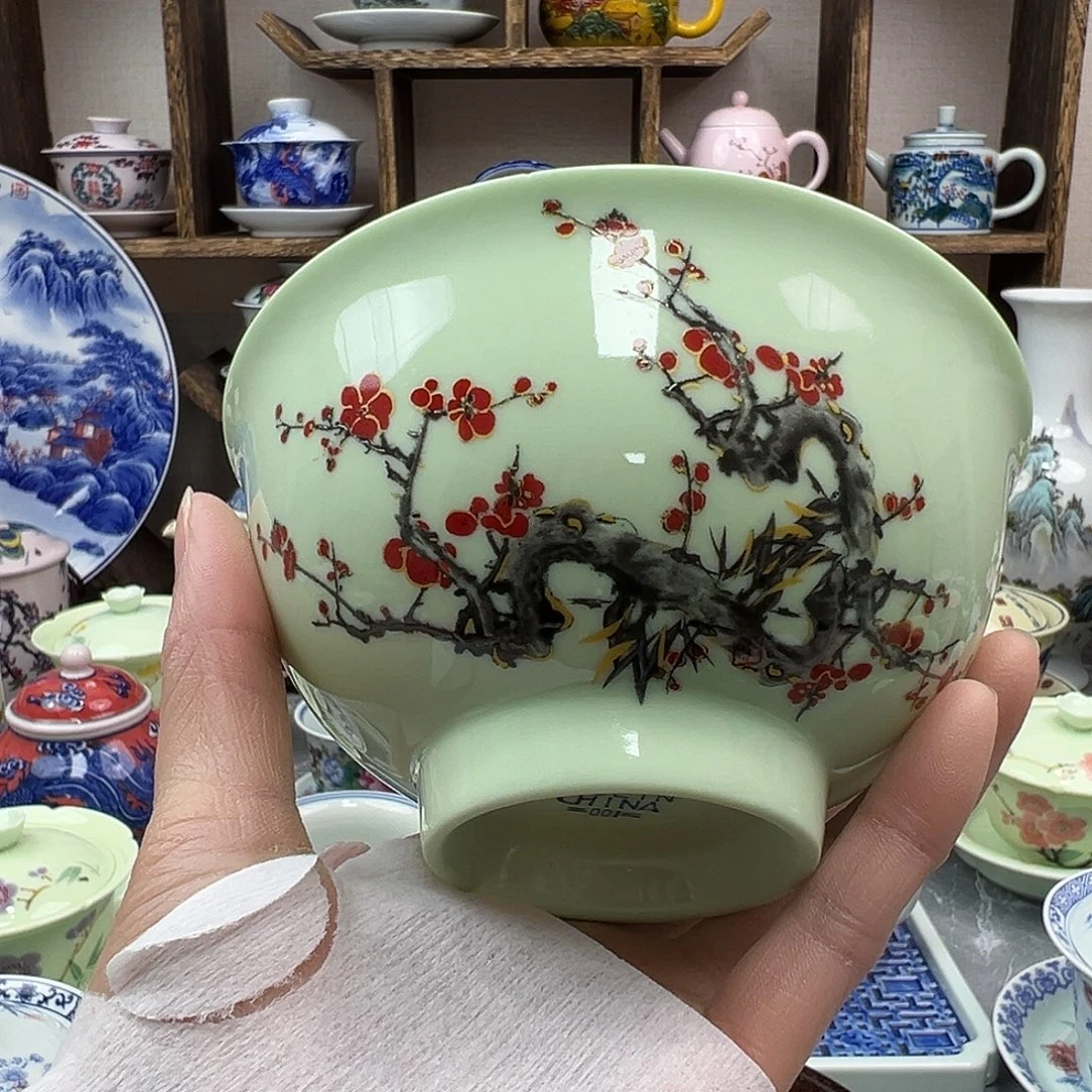 摆件陶瓷景德镇陶瓷567老厂瓷23