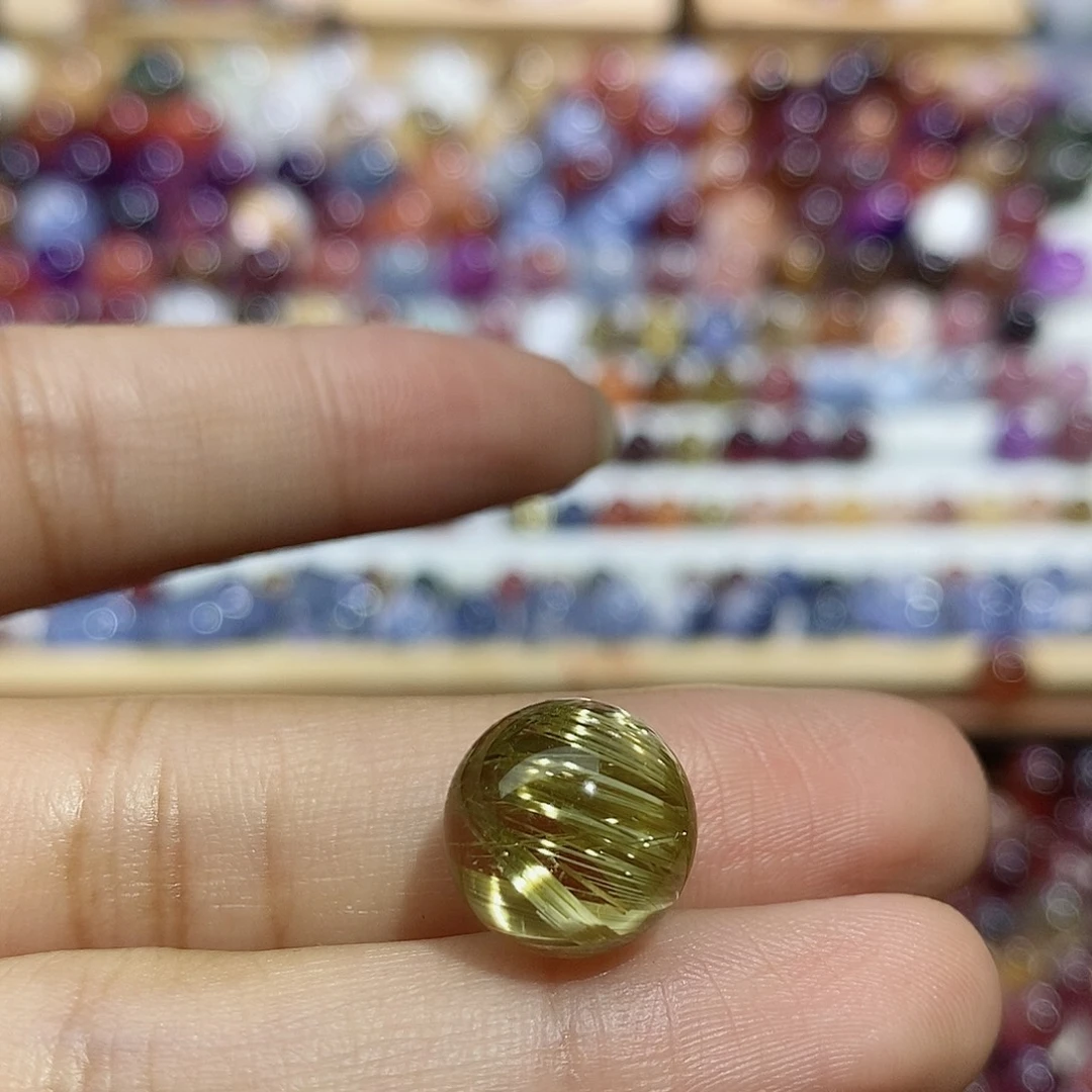 冰***雨未镶嵌珠宝半成品水晶钛金单珠