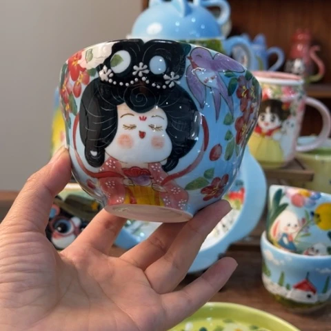 炉景德镇釉下手绘陶瓷