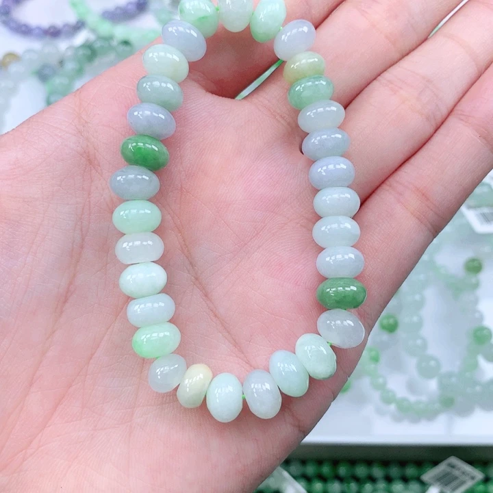 未镶嵌手链翡翠翡翠