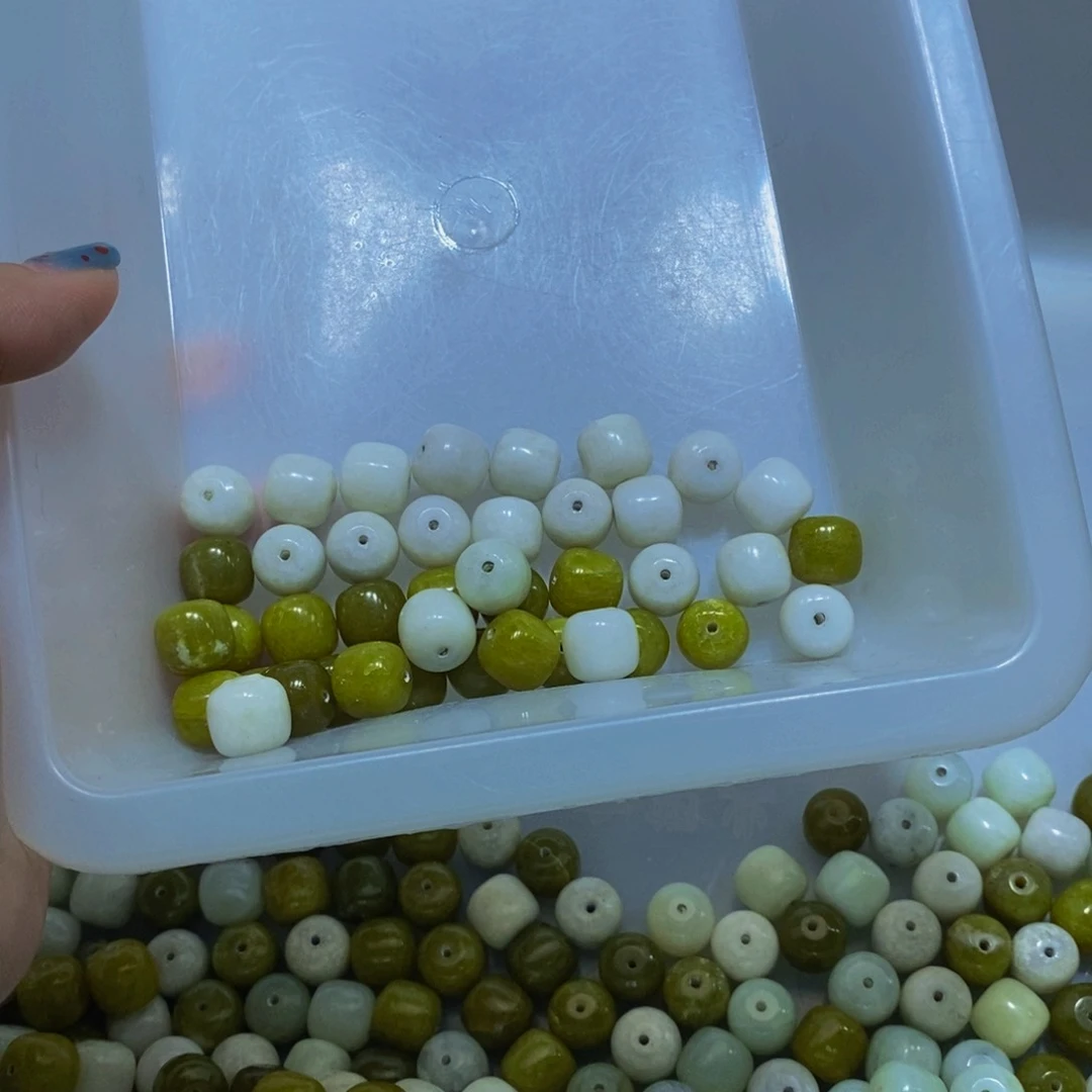 蛇纹石玉未镶嵌毛衣链59